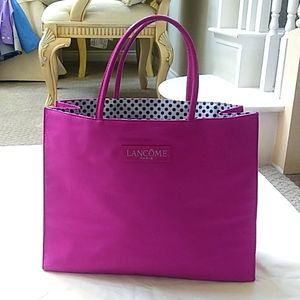 Price🔽Lancome Pink Big Tote Bag